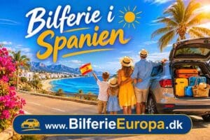 Bilferie i Spanien