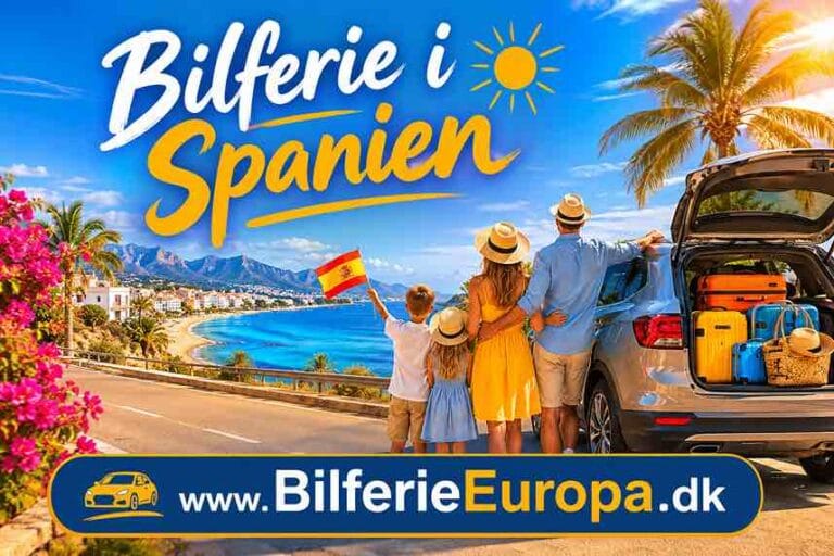 Bilferie i Spanien