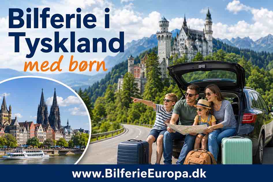 Bilferie i Tyskland med børn
