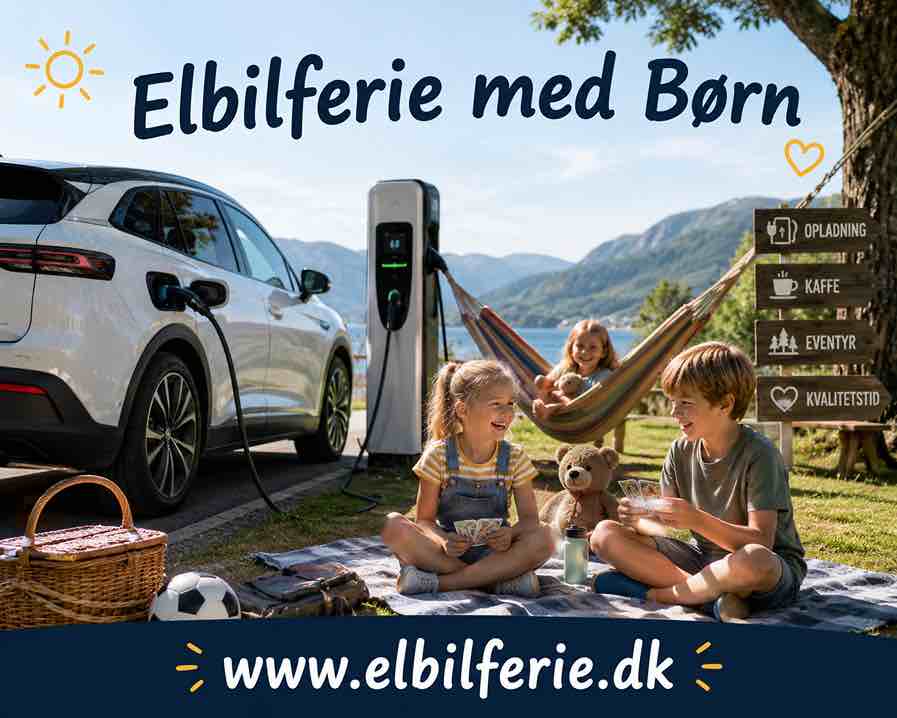 Elbilferie med Børn
